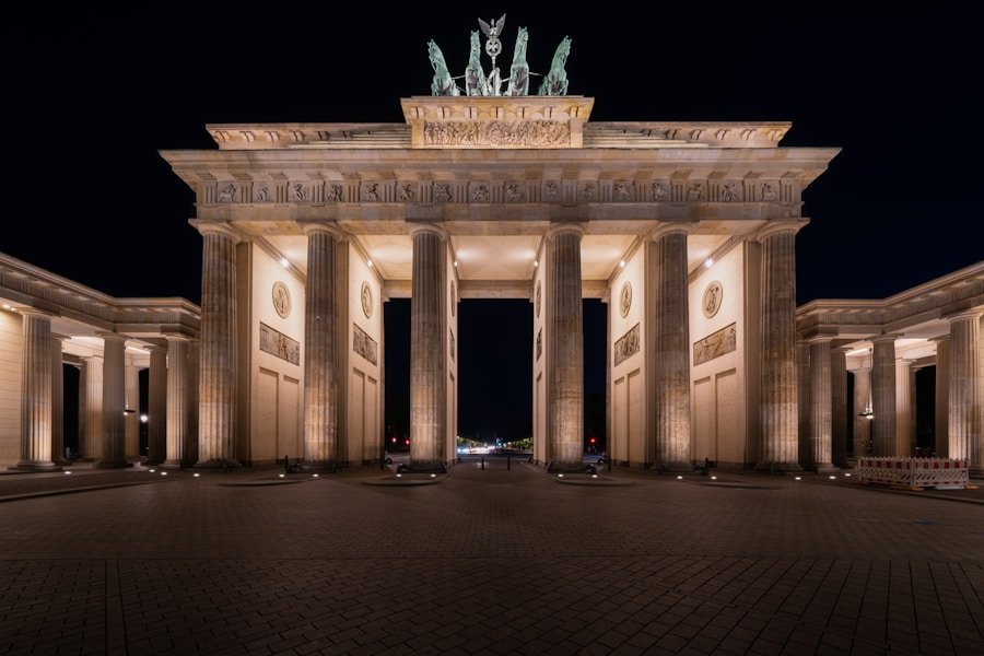 Allemagne — Berlin, porte de Brandebourg