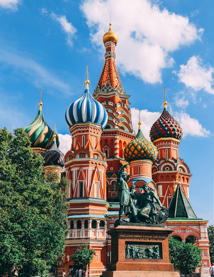Russie — Moscou, cathédrale Saint-Basile